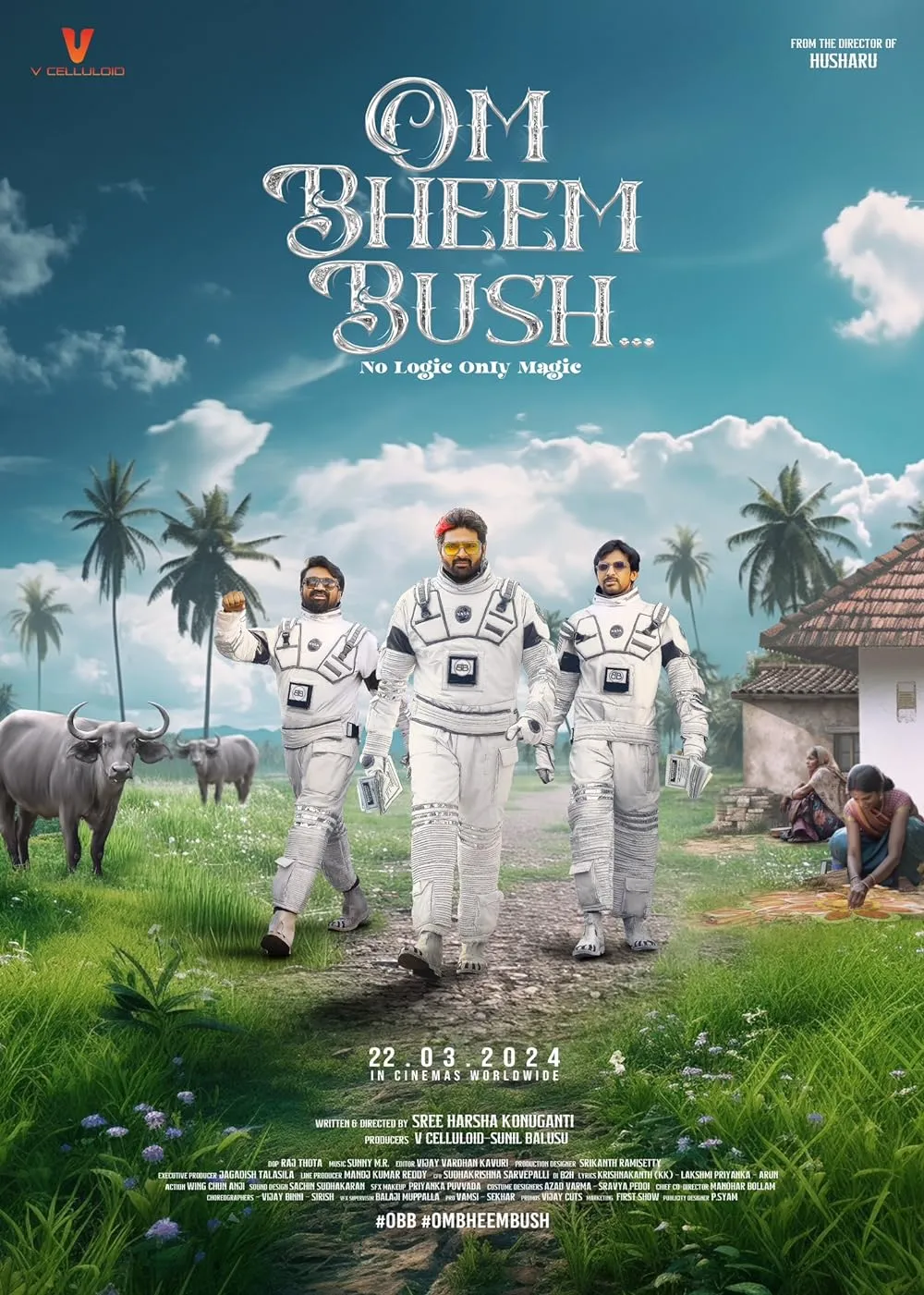 Om Bheem Bush 2024 Telugu 1080p | 720p | 480p HDRip ESub Download