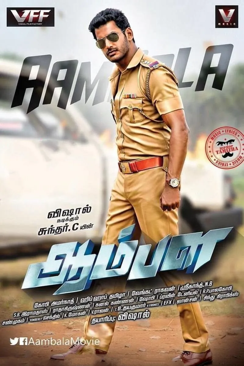 Aambala 2015 Hindi ORG Dual Audio 1080p | 720p | 480p HDRip ESub Download