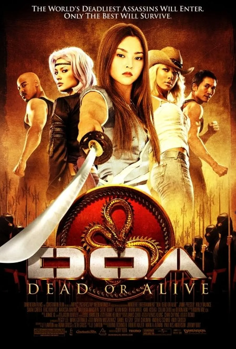 DOA Dead or Alive 2006 Hindi ORG Dual Audio 1080p | 720p | 480p BluRay ESub Download