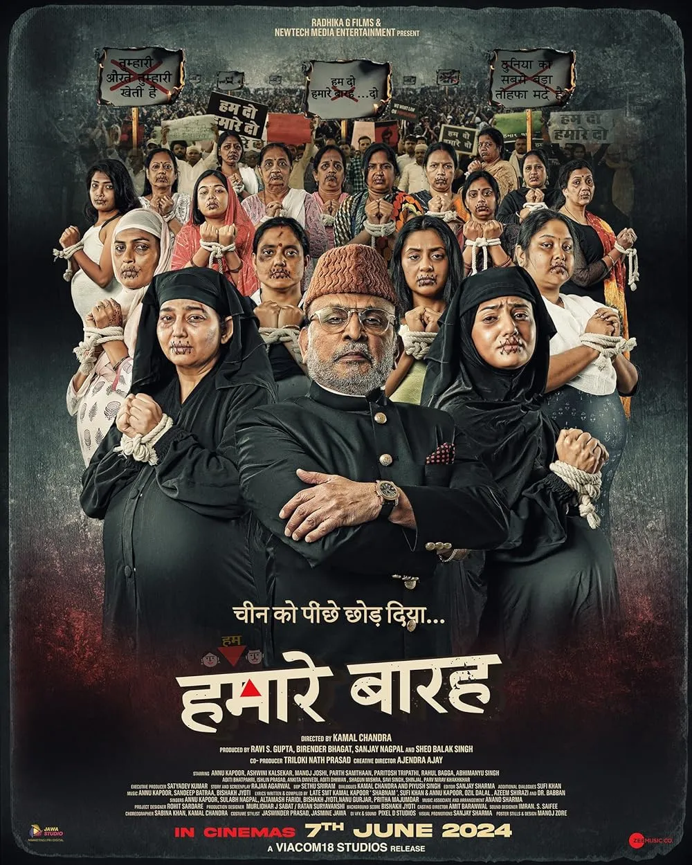 Hamare Baarah 2024 Hindi 1080p | 720p | 480p HDTS Download