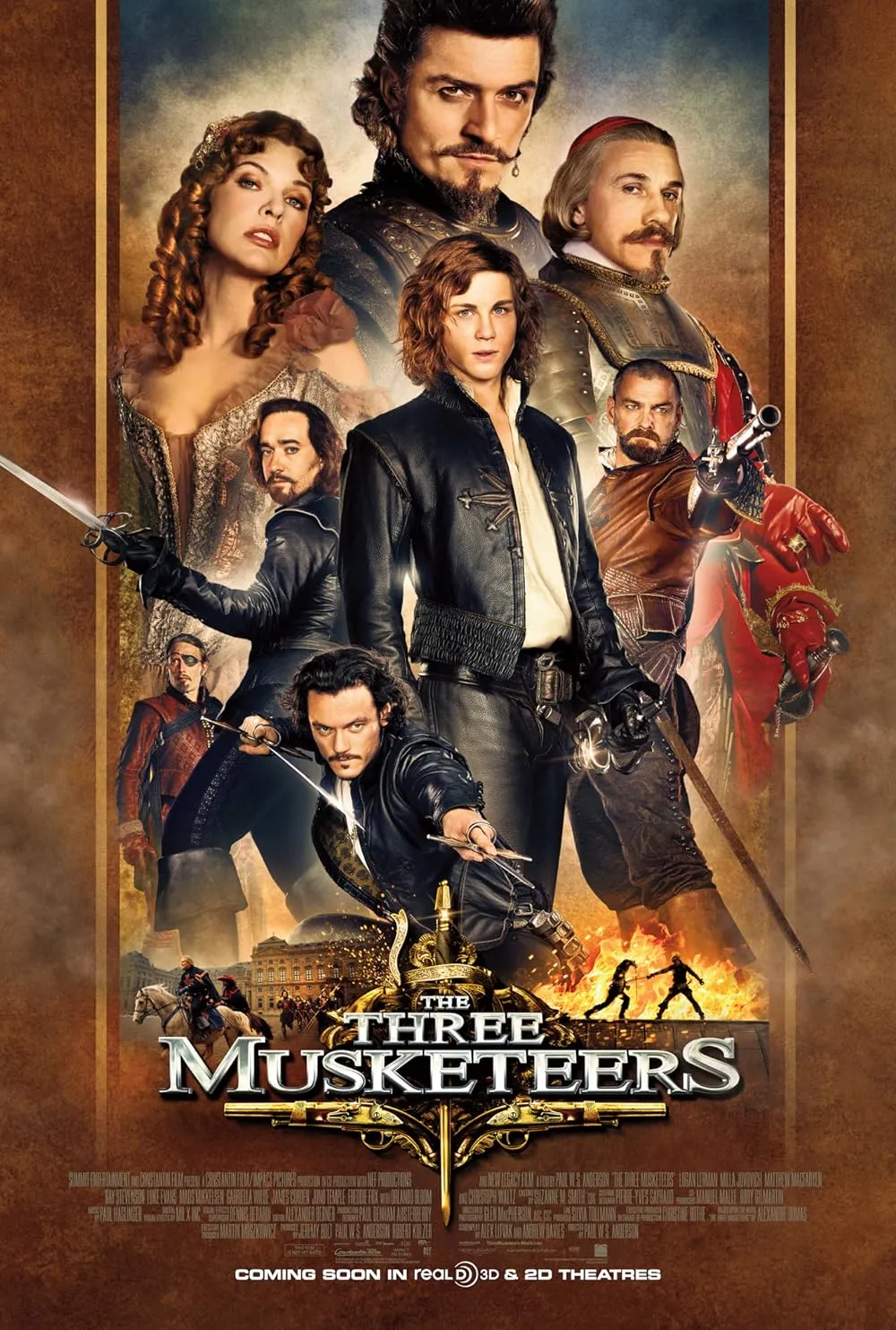 3 Musketeers 2011 Hindi ORG Dual Audio 720p | 480p BluRay Download